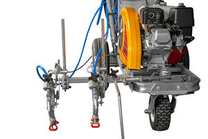 Máquina de Marcado de Superficies de Carreteras por Pulverización en Frío HW-12L, Máquina de Líneas de Plástico en Frío para Pavimento - Product Image 5