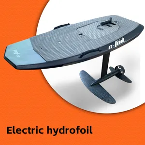 Tabla de surf eléctrica de fibra de carbono Unisex profesional Easy Balance Efoil Jet Hydrofoil para surfear con Motor