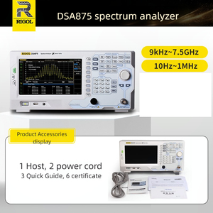 Analizador Rigol 1.5GHZ 3.2GHZ 7.5GHZ DSA815/832/875-GT con generador de seguimiento, medición de EMI y relación de onda estacionaria - Product Image 6