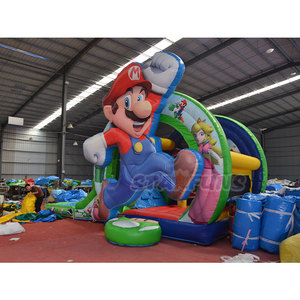 Château Gonflable Commercial en Promotion pour Enfants, Château Gonflable Mario, Trampoline Gonflable - Product Image 2