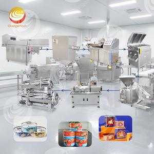 Machine de remplissage et de scellage entièrement automatique pour aliments humides en conserve pour animaux de compagnie, machine de production d'aliments humides en conserve pour chiens et chats - Product Image 2