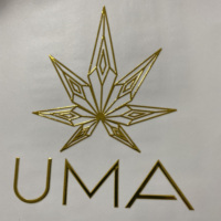 Autocollants d'emballage personnalisés de forme irrégulière avec logo XUNJIE, autocollants UV pelables à estampage doré