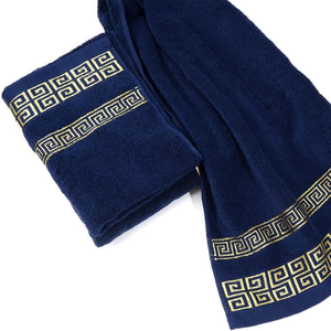 Serviettes de bain blanches douces en coton 70x140 100% coton pour hôtel, vente en gros - Product Image 5