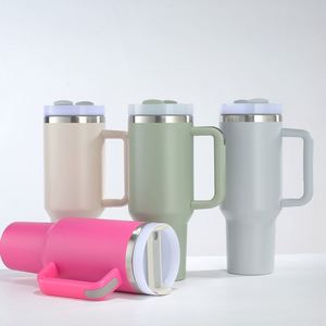 Vaso Térmico <span class=keywords><strong>de</strong></span> Acero Inoxidable con Logotipo Personalizado OEM, 40 oz, con Asa, Duradero, para Regalos Promocionales Empresariales - Product Image 2