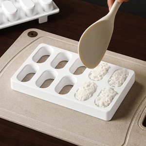 Kit de fabrication de sushi en plastique 10 pièces, idéal pour les débutants, outils de cuisine intelligents pour les créateurs de sushi - Product Image 6