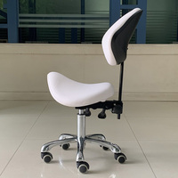 Chaise de bureau de petite taille de haute qualité, style moderne, siège en maille noir pivotant avec roulettes lisses
