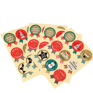 Etiquetas Adhesivas de Vinilo Personalizadas, Tamaño A5, con Corte Kiss-Cut, para Sobres Navideños, Hojas de Etiquetas para Regalos para Niños - Product Image 6