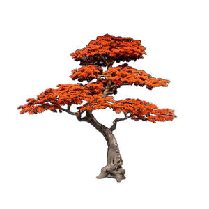 Grand arbre de pin artificiel en plastique d'usine, décoration, bonsaï, plantes de pin, grand arbre de pin d'extérieur de 7 pieds, arbre de bienvenue en vente - Product Image 2