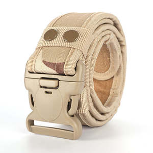 Cinturón protector de camuflaje táctico al aire libre deporte caza C entrenamiento multifunción cintura ancha envoltura nailon impermeable cinturón Unisex - Product Image 4