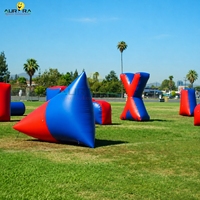 Búnker Inflable de Alta Calidad para Paintball, para Adultos, en Alquiler