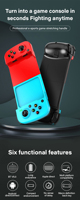 Control de Juego Inalámbrico BT Extensible para Nintendo Switch, PS3, PC, Android, IOS, Teléfono Móvil D3
