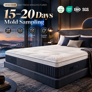Matelas orthopédique en latex <span class=keywords><strong>7</strong></span> zones de soutien lombaire, mousse de latex naturelle haute résilience pour soulager les douleurs dorsales, taille Queen et King - Product Image 1