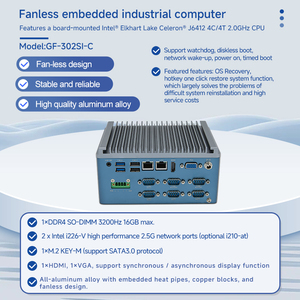 Công nghiệp Mini PC với cổng song song i3-6100U/i5-6200U/i7-6500U 2 * SO-DDR4 I7 Mini PC HD-MI VGA LVDS 2 * SATA3.0/1000M LAN - Product Image 2