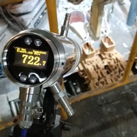 Sijie STRONG-GR-2514 Uzun Mesafe Kızılötesi Termometre 250-1400 OEM ODM IP65 Paslanmaz Çelik