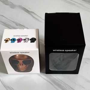 Mini Altavoces Portátiles Inalámbricos con Diseño de Calavera, 5.5 RGB LED AUX, Cabeza de Fantasma de Dibujos Animados, 5W HD Estéreo Woofer - Product Image 6