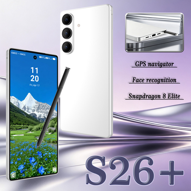 S26+ Deca Core Android Smartphone Global Version CDMA LTE 4G Support 16GB+1TB Huge Storage Multi-Language