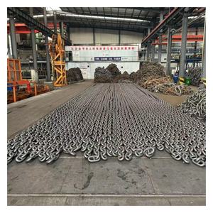 Chine fournisseurs matériel gréement G80 lien métallique chaîne d'ancre de levage approbation chaînes d'ancre marines - Product Image 4