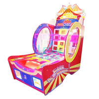 Machine de jeu de tir à billes en métal à monnayeur pour salle de jeux intérieure pour enfants, avec fonction de rédemption de tickets et de loterie