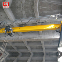 Pont roulant monopoutre 10T 12T 15T, norme européenne, conception à faible hauteur de plafond pour levage en atelier