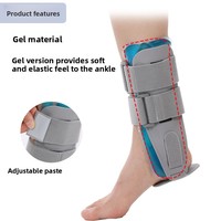 Attelle de cheville de soutien et de protection articulaire avec sangle réglable et confortable