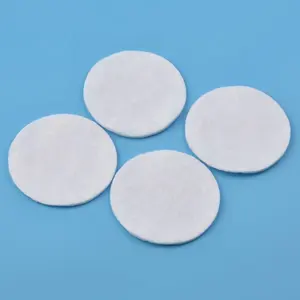 Absorbent Pads Cotton Pad Natural Clean Big Round Cotton Colored Silk High Quality Woman ,baby Cotton Pads Makeup Remover 3ply