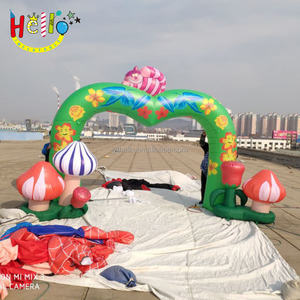 Parc D'attractions décoration Gonflable Arche D'entrée Gonflable Champignon Arc Fleur Gonflable d'arche - Product Image 4