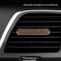 Diffuseur d'aromathérapie de luxe moderne pour voiture, clip élégant en métal à suspendre, décoration personnalisable avec logo pour la maison