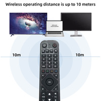 Nuevo reemplazo Amiko A9 Green Plus Control remoto para Amiko Set Top Box con versión infrarroja