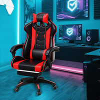 Fauteuil de Bureau Pivotant Ergonomique en Cuir pour Gaming, Vente en Gros