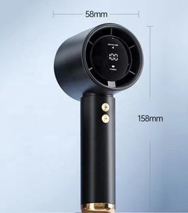 Ventilador de Mano Turbo Portátil de Alta Velocidad de 400 mAh, el Mejor Ventilador de Bolsillo Recargable con Luz LED - Product Image 4