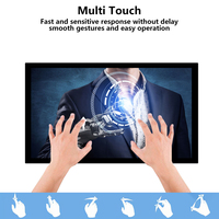 98 100 110 pouces Android Display Monitor Wall Mounted LCD Digital Signage pour les applications de publicité de centre commercial