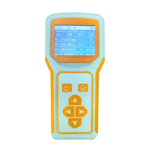 Sensore di nutrienti di capacità del suolo NPK/PH/EC analizzatore di umidità 8in 1 Tester del suolo con terminale di visualizzazione LCD portatile