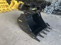 Bêche de terrassement standard RSBM pour excavatrice JCB avec accessoire de coupe latérale à 5 dents