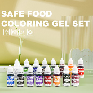 Juego de gel líquido para colorear alimentos para hornear decoración 10ml líquido para colorear alimentos - Product Image 3