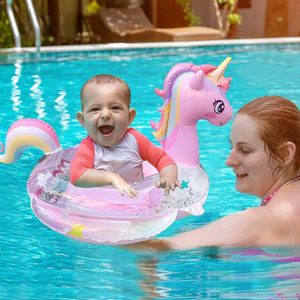 Venta al por mayor niños cintura flotador anillo niños agua <span class=keywords><strong>bañera</strong></span> playa fiesta juguete inflable natación anillo para niños bebé Toddles - Product Image 4