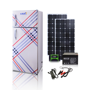 Battery Powered <b>Solar</b> Refrigerator 12V 24V 213L with Doluble Door - Product Image 3