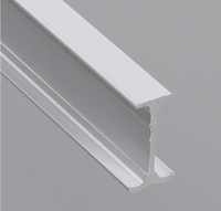 Rail de rideau en aluminium courbé et flexible en gros - Fixation murale ou au plafond pour baie vitrée, hôpital, chambre, glissement fluide
