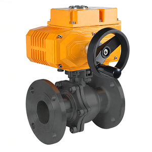 Válvula de bola eléctrica motorizada COVNA de acero inoxidable 304 de dos vías para sistema de riego por goteo con ventana de 90 días y control manual del agua - Product Image 2