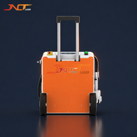 Système de nettoyage au laser pulsé 500W de qualité industrielle pour l'élimination de la rouille et de la peinture sur les machines lourdes et les chantiers navals, avec certification CE.