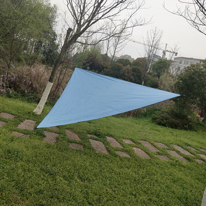 Triangular <b>Canopy</b> Orange Polyester 1000mm Waterproof Outdoor Sunshade For Garden Patio Camping - Product Image 4