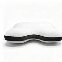 Oreiller de lit moelleux respirant en mousse à mémoire de forme, rafraîchissant en bambou, taille personnalisable