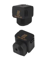 Kit Blok Pemanas Hotend Mini Bambulab A1 Silikon dengan Penutup Isolasi Panas dan Sarung Kaus Kaki untuk Printer 3D