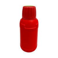 Bouteille en plastique HDPE mate de 200 ml avec poignée latérale, prise en main ergonomique, conteneur pour produits chimiques et eau, couleur personnalisée, bouteille vide