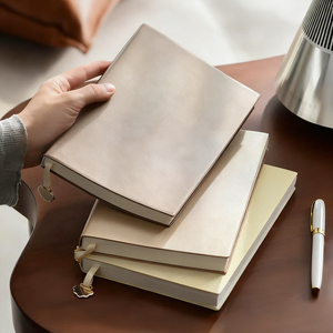 High Quality A5 PU Leather <strong>Notebook</strong> with Embossed Logo Straps Pen Cases Journal Diary Journal <strong>Hard</strong> <strong>Cover</strong> Print Note Book - Product Image 4