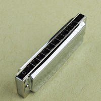 EASTTOP T006 10 Hole Brass Comb Brass Reedplate Blues Harmonica