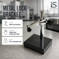 Support de comparaison de granit de qualité LANSEN GCS-DA 000 avec bras incliné à double molette pour vérification de plaques de surface