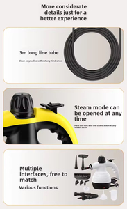 Limpiador a Vapor Industrial de Alta Presión 5 en 1 para Uso Doméstico en Alfombras, Cortinas, Telas y Sofás - Product Image 3