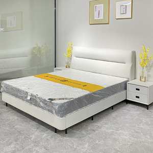 Proyecto hotelero Mid <span class=keywords><strong>Eest</strong></span> Arabia estilo tapizado cama de cuero marco de madera muebles de hotel en venta Las Vegas - Product Image 2