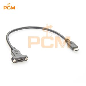 <span class=keywords><strong>C</strong></span>áp nối dài USB3.1 Type <span class=keywords><strong>C</strong></span> đự<span class=keywords><strong>c</strong></span> sang <span class=keywords><strong>c</strong></span>ái, gắn bảng điều khiển, khóa vặn, dùng cho khung máy, tủ, vách ngăn, <span class=keywords><strong>c</strong></span>áp USB-<span class=keywords><strong>C</strong></span> sang USB-<span class=keywords><strong>C</strong></span> - Product Image 4