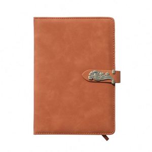 Classic Design Wed Planner Leather A5 Hardcover Thread <b>Sewing</b> Bound 100 Sheets Custom Notepad Gift - Product Image 1